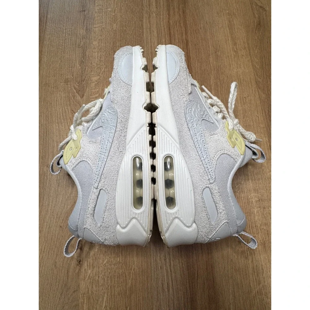 Nike Air Max 90 Futura Needlework Womens 9 Sail Sneakers FJ4558-025